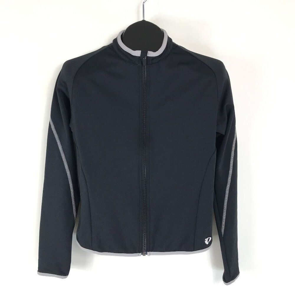 Pearl Izumi Cycling Jacket Women's Medium Mock Neck Pockets Activewear Outdoor